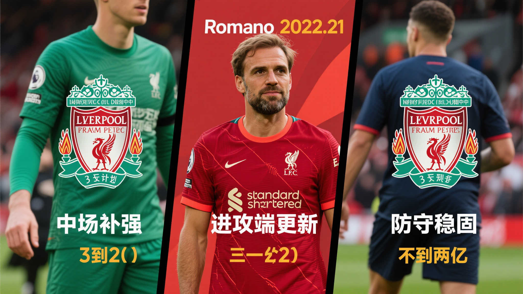 罗马诺揭秘：利物浦初夏豪掷近2亿镑引三强援，背后深意几何？